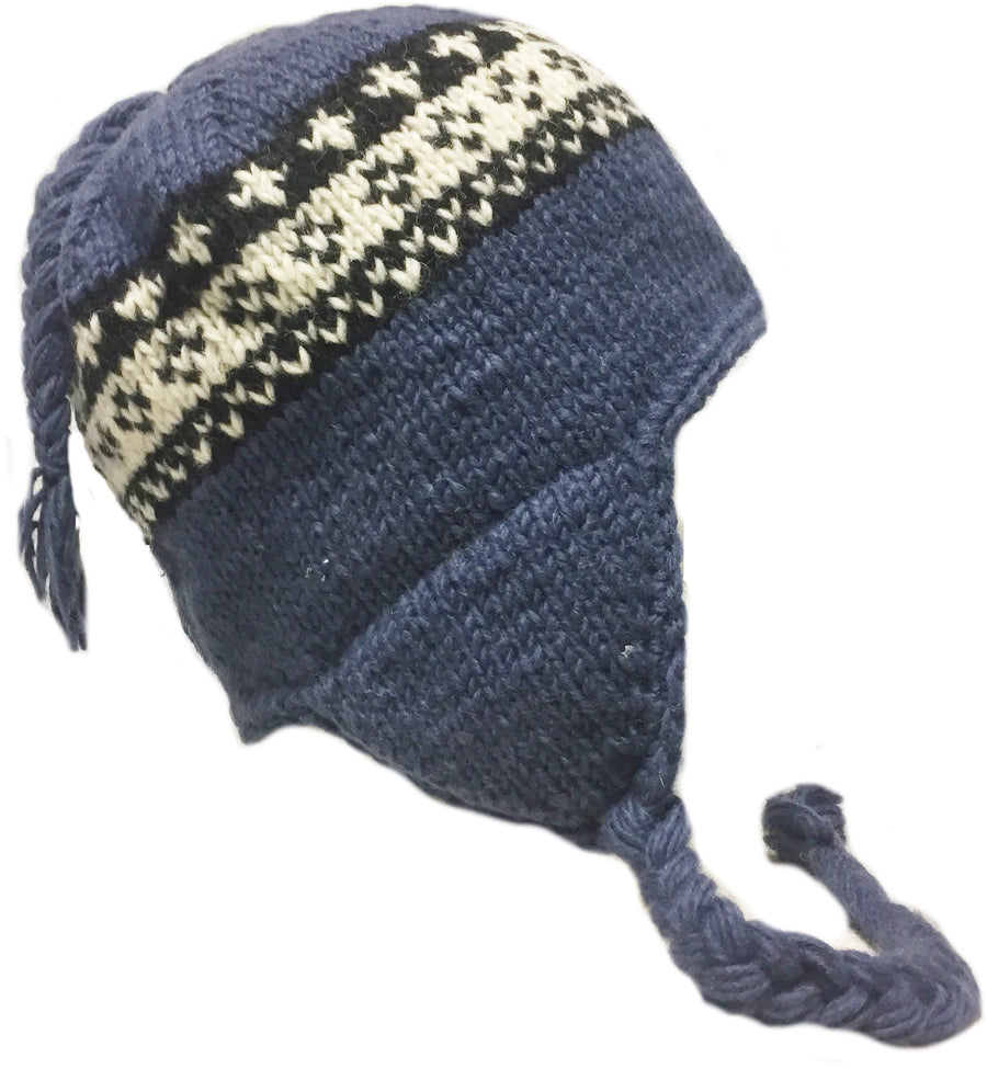 Sherpa Hat with Ear Flaps Extra Large Head