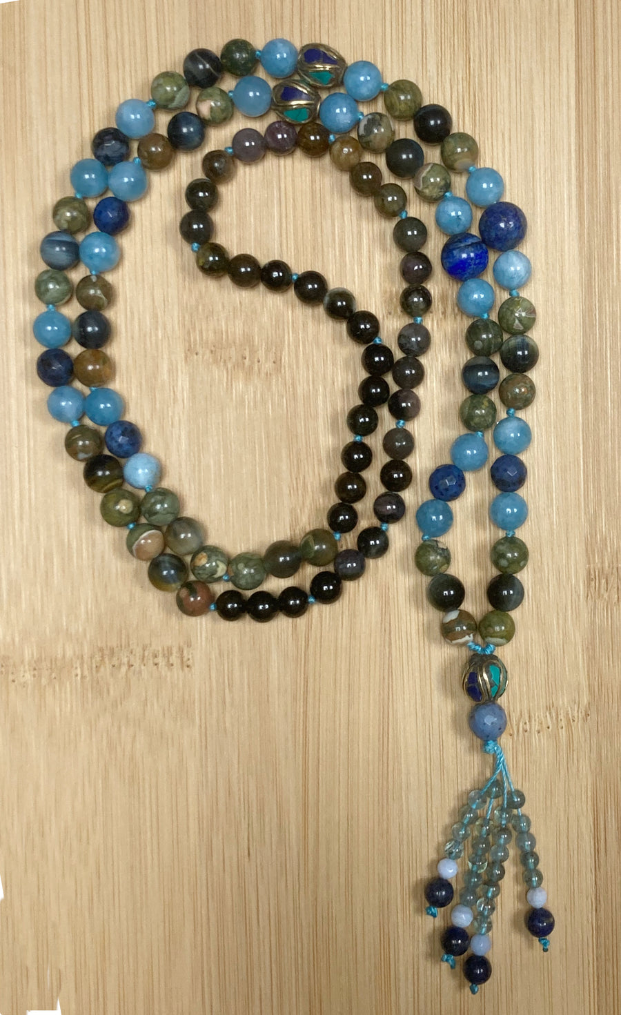 Earthly Balance & Calm Compassion 108 Bead Mala
