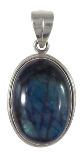Gemstone Pendants with Sterling Silver Mounting