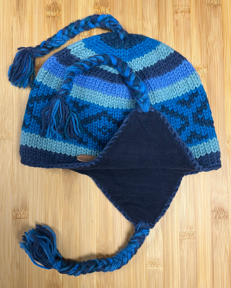 Sherpa Hat with Ear Flaps - All Designs