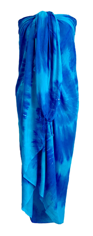 Sarong Wrap From Bali - Tie Dye Designs