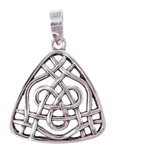 Celtic Clover Sterling Silver Pendant