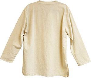 Kurta Cream Mens Tunic Shirt Yak & Yeti