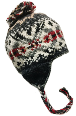 Sherpa Hat with Ear Flaps