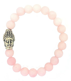 Buddha Head & Healing Crystal Stretch Bracelets