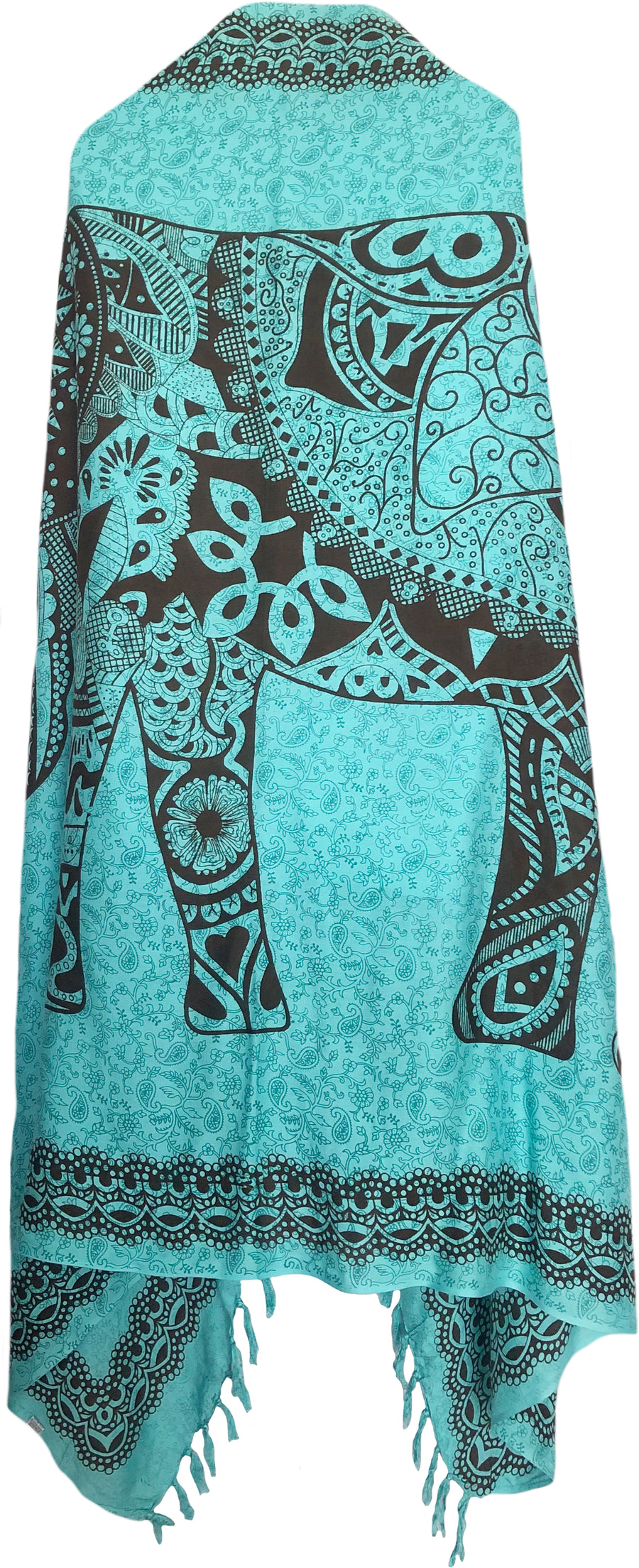 Sarong Wrap From Bali - Elephants Designs
