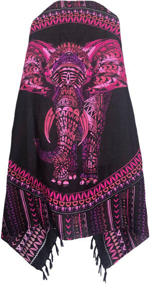 Sarong Wrap From Bali - Elephants Designs